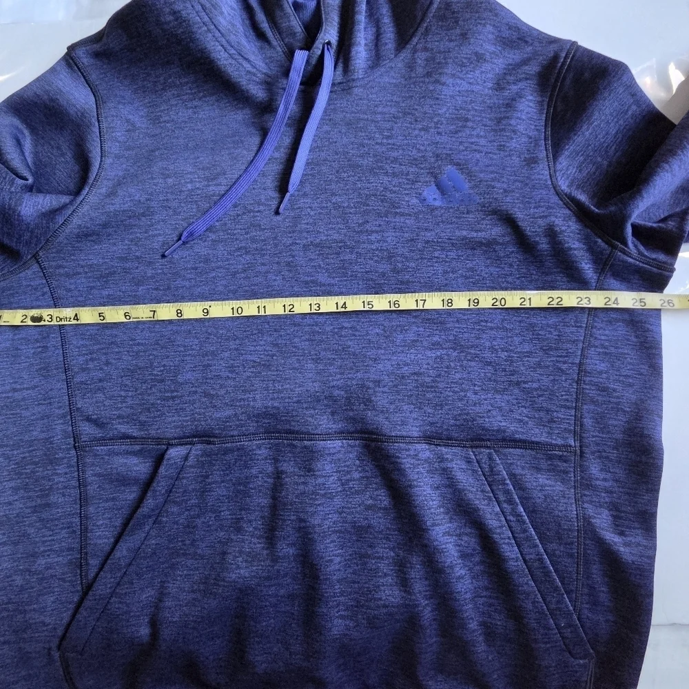 Adidas Men's Blue Hoodie